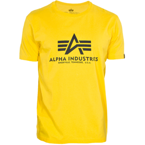 Alpha Industries Tričko  Basic T-Shirt empire yellow XL