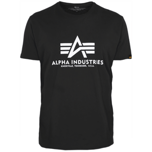Alpha Industries Tričko  Basic T-Shirt černé S