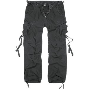 M65 Vintage kalhoty Brandit černé Velikost: 5XL