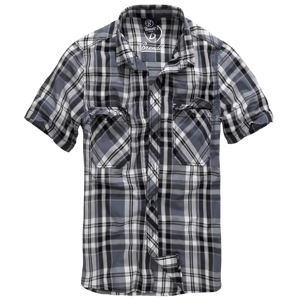 Košile kr. rukáv Brandit Roadstar Shirt černá/anthracite Velikost: L