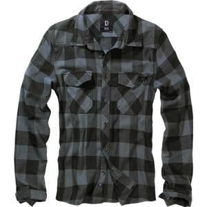 Košile dl. rukáv Brandit Check Shirt černá/šedá Barva: black/grey, Velikost: 5XL