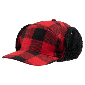 Lumberjack zimní čepice Brandit červená/černá Barva: red/black, Velikost: OS