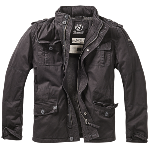 Bunda zimní Brandit Britannia Winter Jacket černá Barva: BLACK, Velikost: 3XL