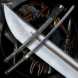 Kawashima Shikai Japanese Sword z překládané oceli AISI 1075 s reálným hamonem