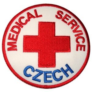 NAVYS Nášivka MEDICAL SERVICE CZECH ARMY barevná VELCRO
