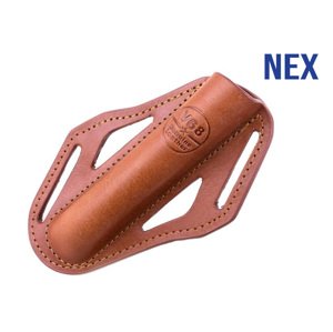 Kožené pouzdro na obušek Nex V68 hnědé