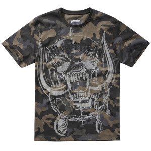 BRANDIT tričko Motörhead T-Shirt Warpig Print Darkcamo Velikost: 3XL