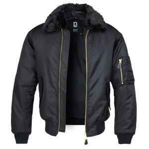 BRANDIT bunda MA2 Jacket Fur Collar Černá Velikost: 5XL