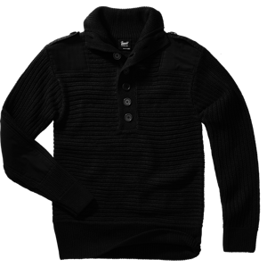 BRANDIT svetr Alpin Pullover černá Velikost: 3XL