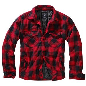 BRANDIT bunda Lumberjacket Červeno-černá Velikost: 5XL