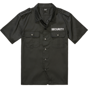 Brandit - Německo BRANDIT košile Security US Shirt Short Sleeve Černá Velikost: XXL