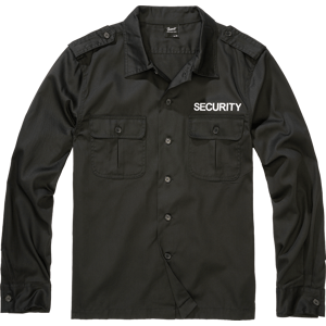 Brandit - Německo BRANDIT košile Security US Shirt Long Sleeve Černá Velikost: 3XL